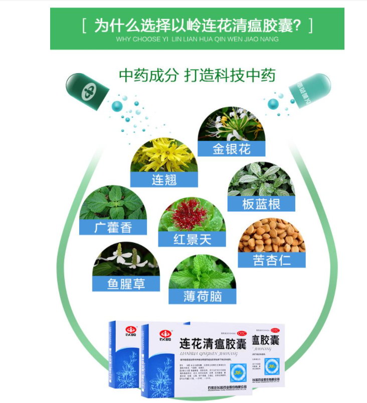 Supply Patent Medicine Lianhua Qingwen Capsules 